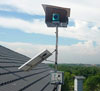 BroadBand PRO rooftop installation with solar panel