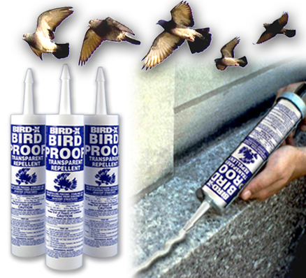 bird proof gel concept application