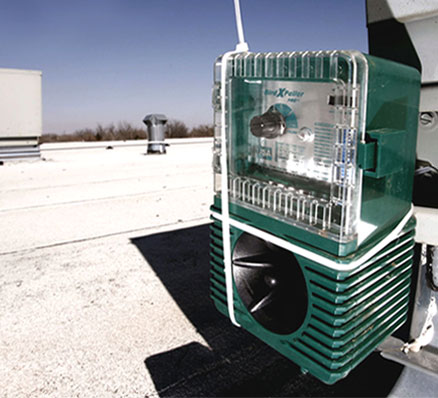 BirdXPeller PRO rooftop application